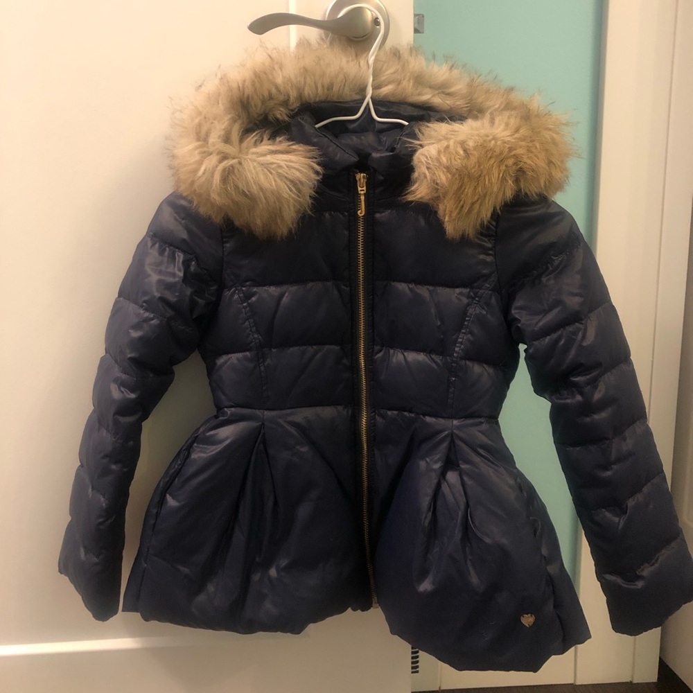 Juicy Couture girls puffer jacket, size M